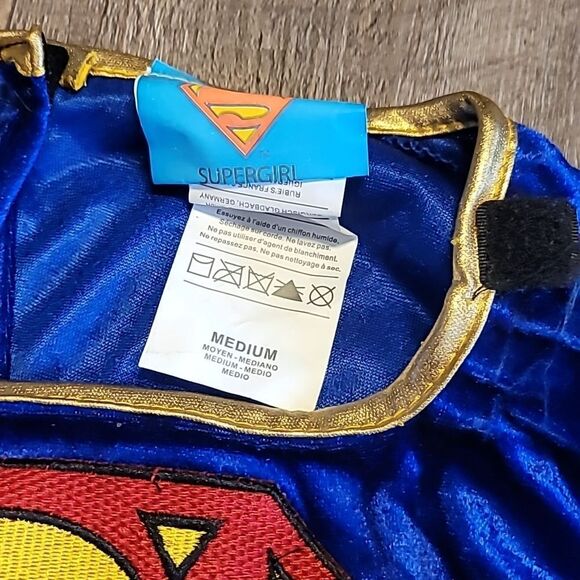 Superman Superhero Costume Kid's Size Medium - Picture 3 of 10